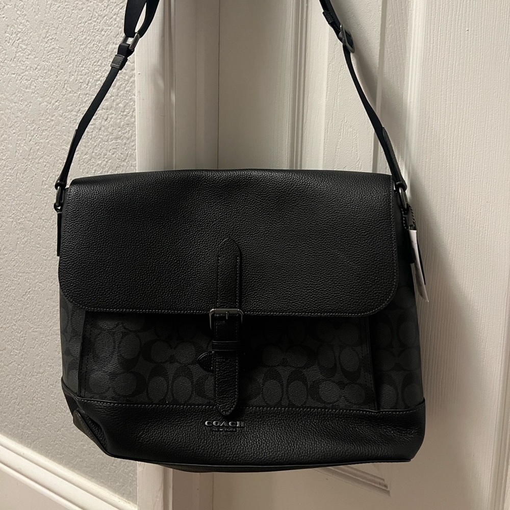 Coach messenger bag. Used once.